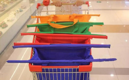 Reusable Grocery Shopping Bag Set of 4