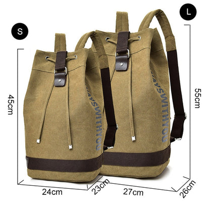 Traveler Canvas Tote Backpack Bag