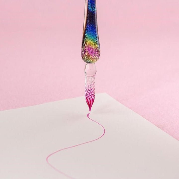 Beautiful Crystal Calligraphy Ink Set