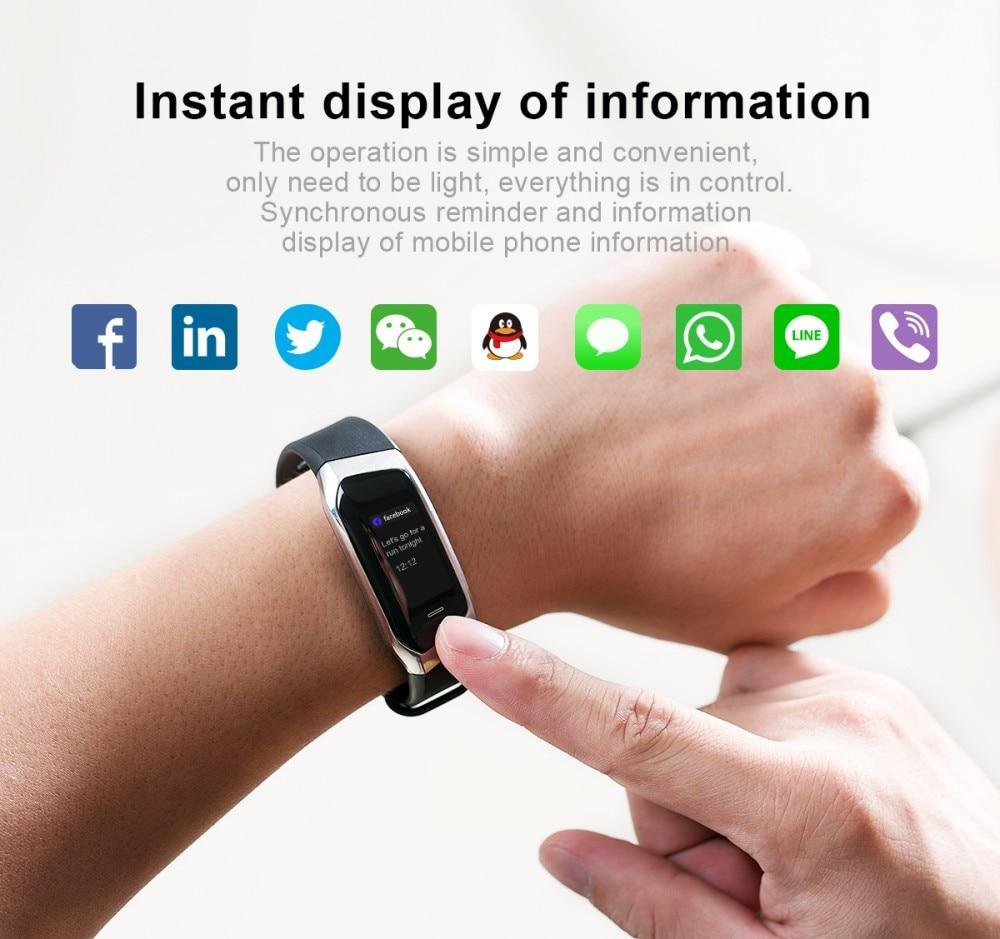 Accurate Fitness Tracker Smartwatch Heart Monitor Waterproof Sport Watch