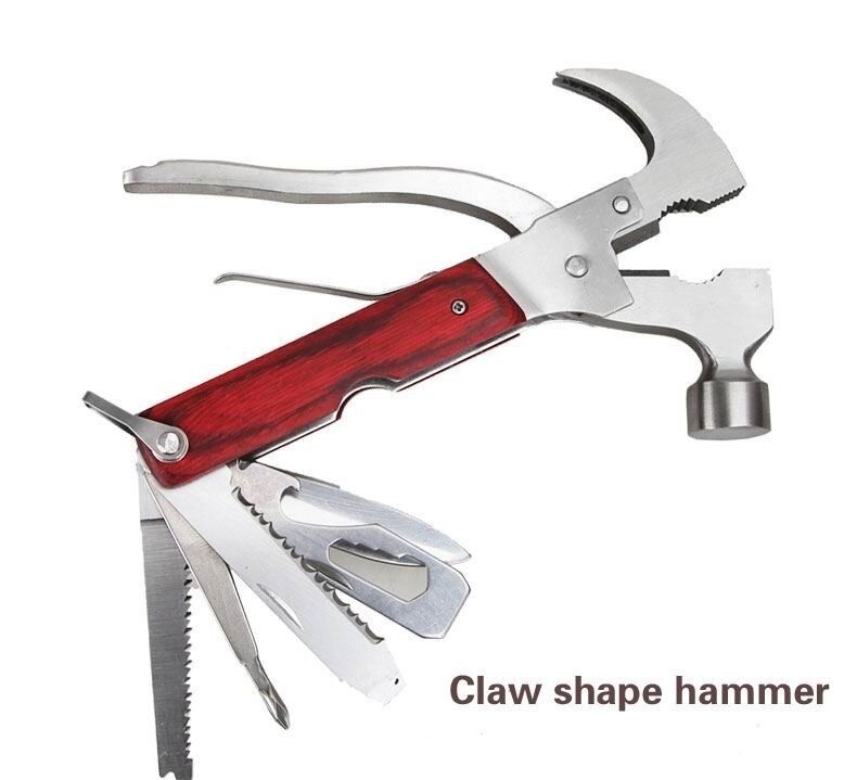 Portable Stainless Steel Camping Hammer Multi Tool