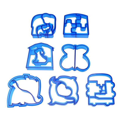 Easy Bake Bread Cutter 7 Piece Set