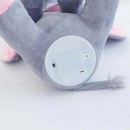 Fun Musical Peek A Boo Elephant Plush Toy