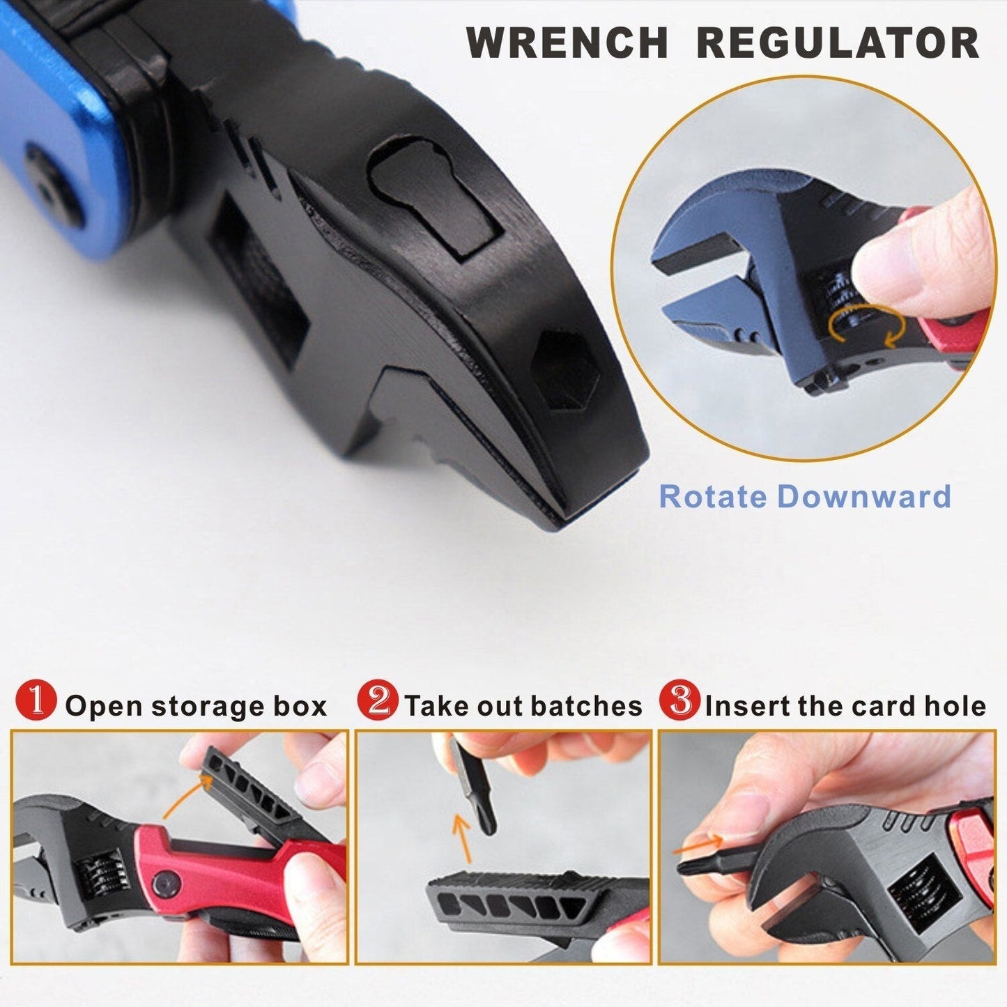 Portable Multi Tool Pocket Wrench Set