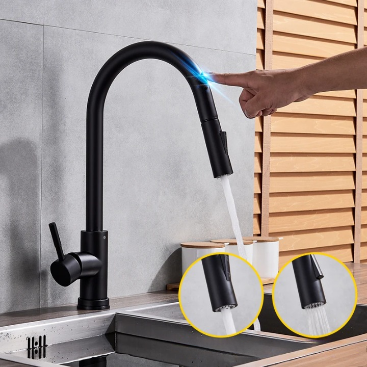 Sleek Touch Control Kitchen Faucet