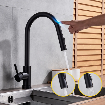 Sleek Touch Control Kitchen Faucet