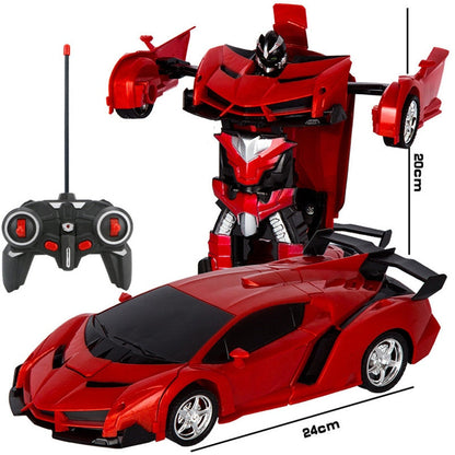 Fast 2 in 1 Remote Control Transforming Car Toy - Fesara