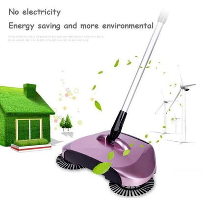 Manual 360° Spin Broom Sweeper