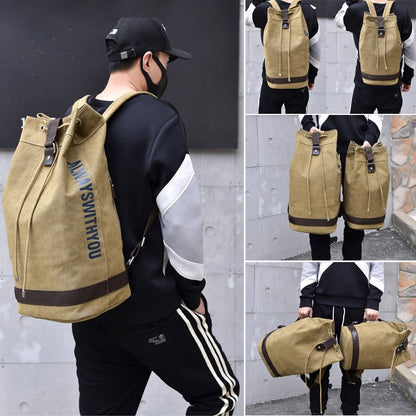 Traveler Canvas Tote Backpack Bag