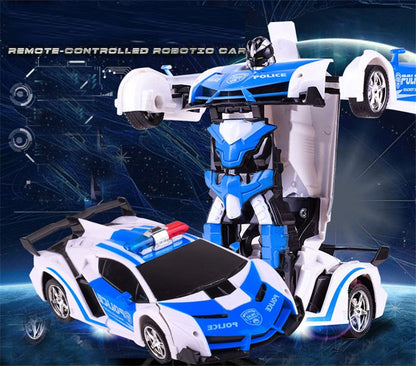 Turbo 2-in-1 Remote Control Transforming Car Toy