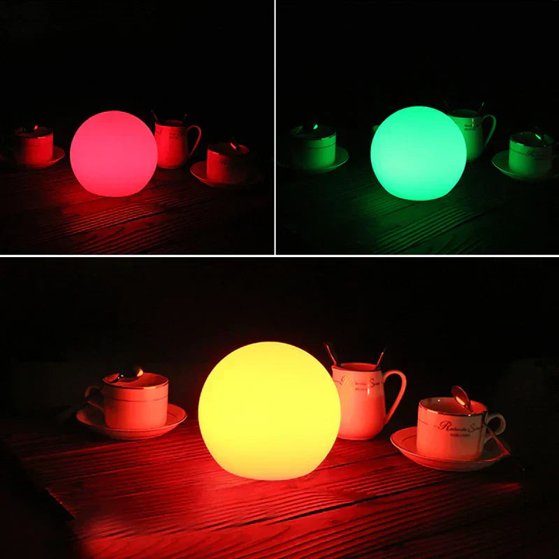 Colorful LED Portable Desk Lamp with Remote Control