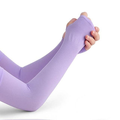 Sun Protective Athletic Arm Sleeves for Men Women