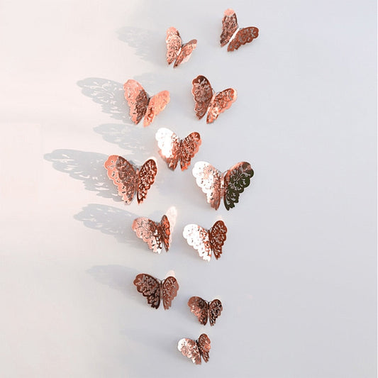 Beautiful Colorful Butterfly Wall Decor - Fesara