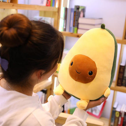 Plush Green Avocado Hug Pillow Gift