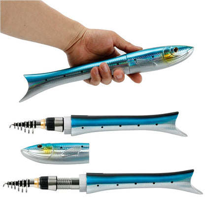 Portable Compact Fishing Rod Set - Fesara