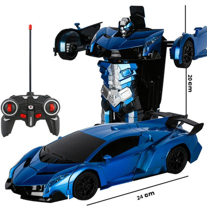 Fast 2 in 1 Remote Control Transforming Car Toy