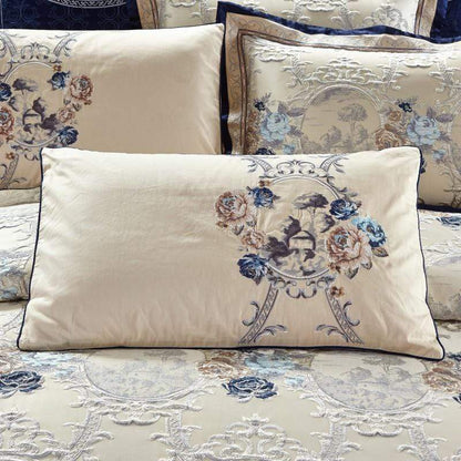 Luxury Cotton Silk Bedding with Elegant Designs