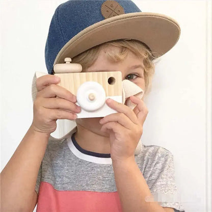 Fun Wooden Kids Camera Toy
