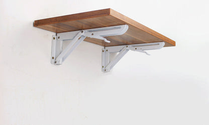 Space-Saving Foldable Wall Shelf Bracket
