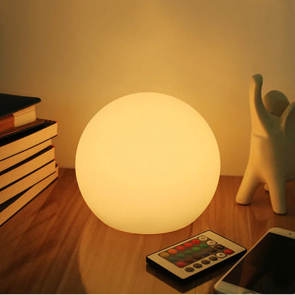 Colorful LED Portable Desk Lamp with Remote Control