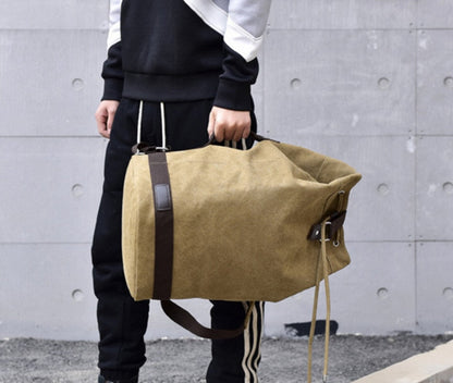 Traveler Canvas Tote Backpack Bag
