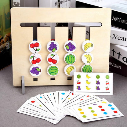 Wooden Learning Puzzle Toy for Kids Cognitive Development