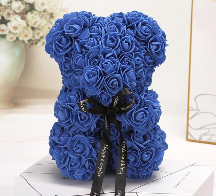 Beautiful Floral Teddy Bear Gift