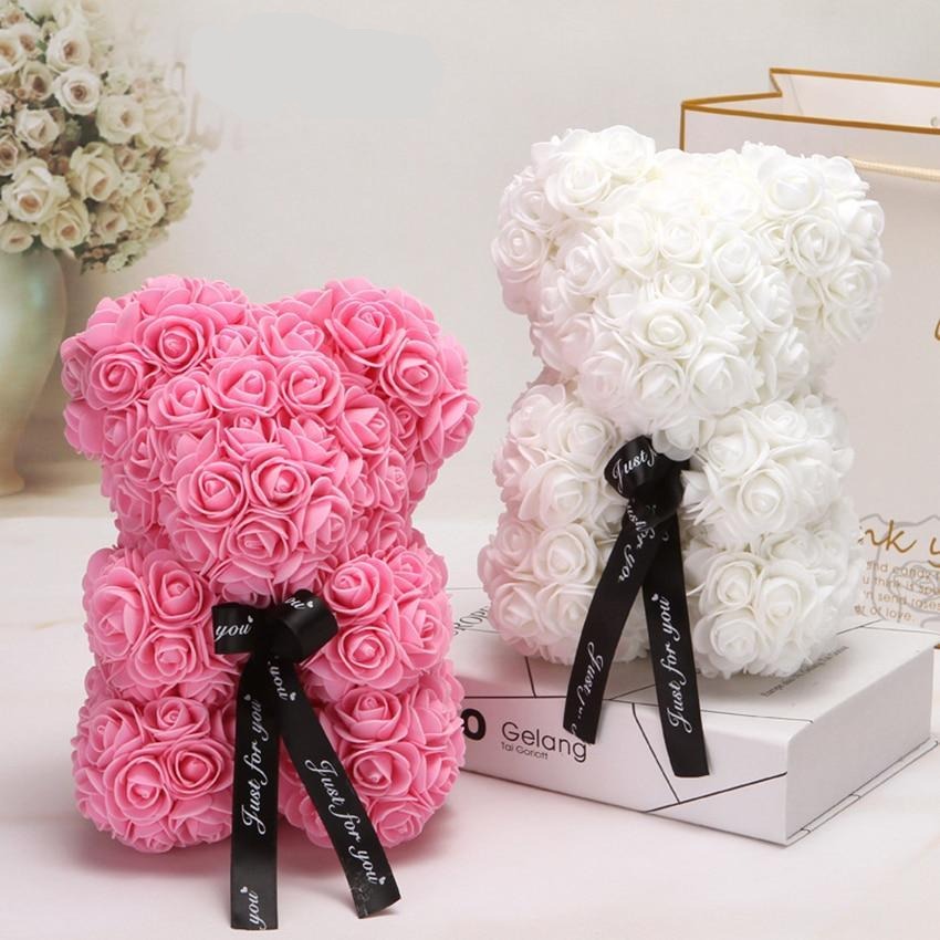 Beautiful Floral Teddy Bear Gift