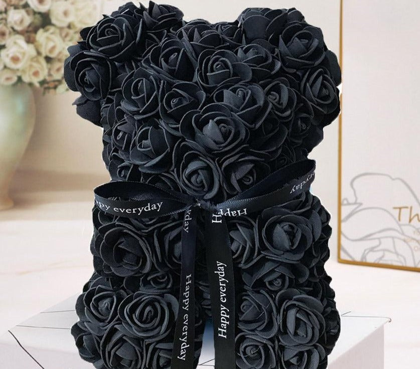 Beautiful Floral Teddy Bear Gift