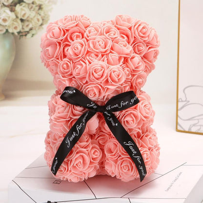 Beautiful Floral Teddy Bear Gift