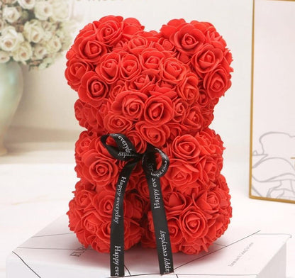 Beautiful Floral Teddy Bear Gift