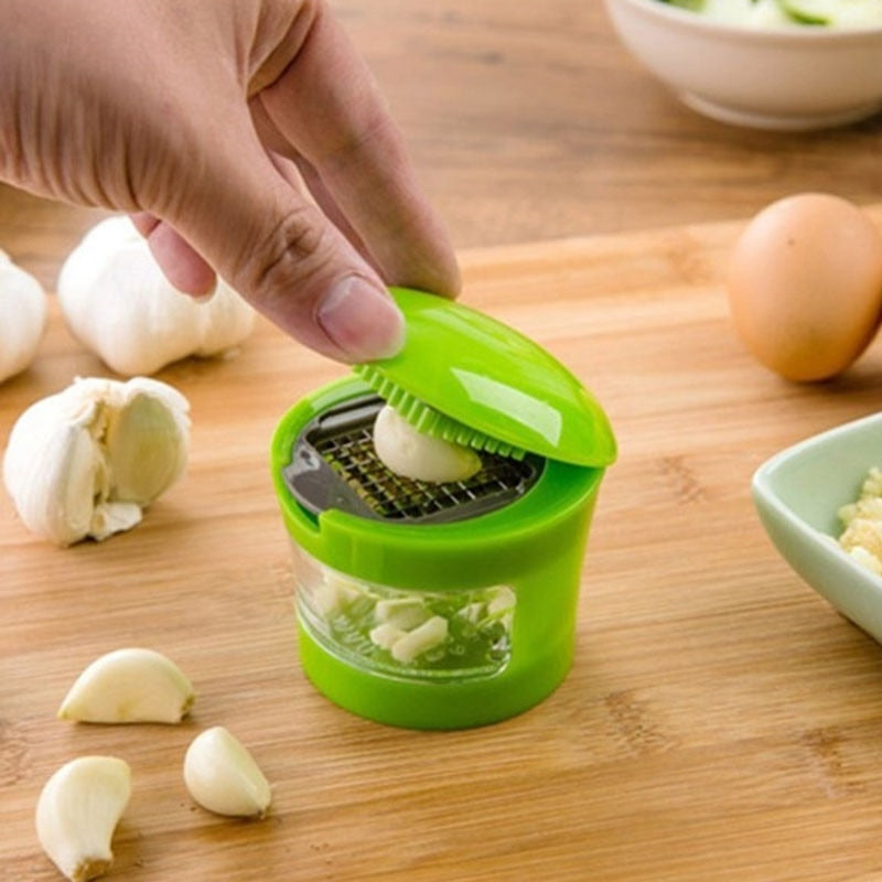 Compact Manual Garlic Crusher Press - Fesara