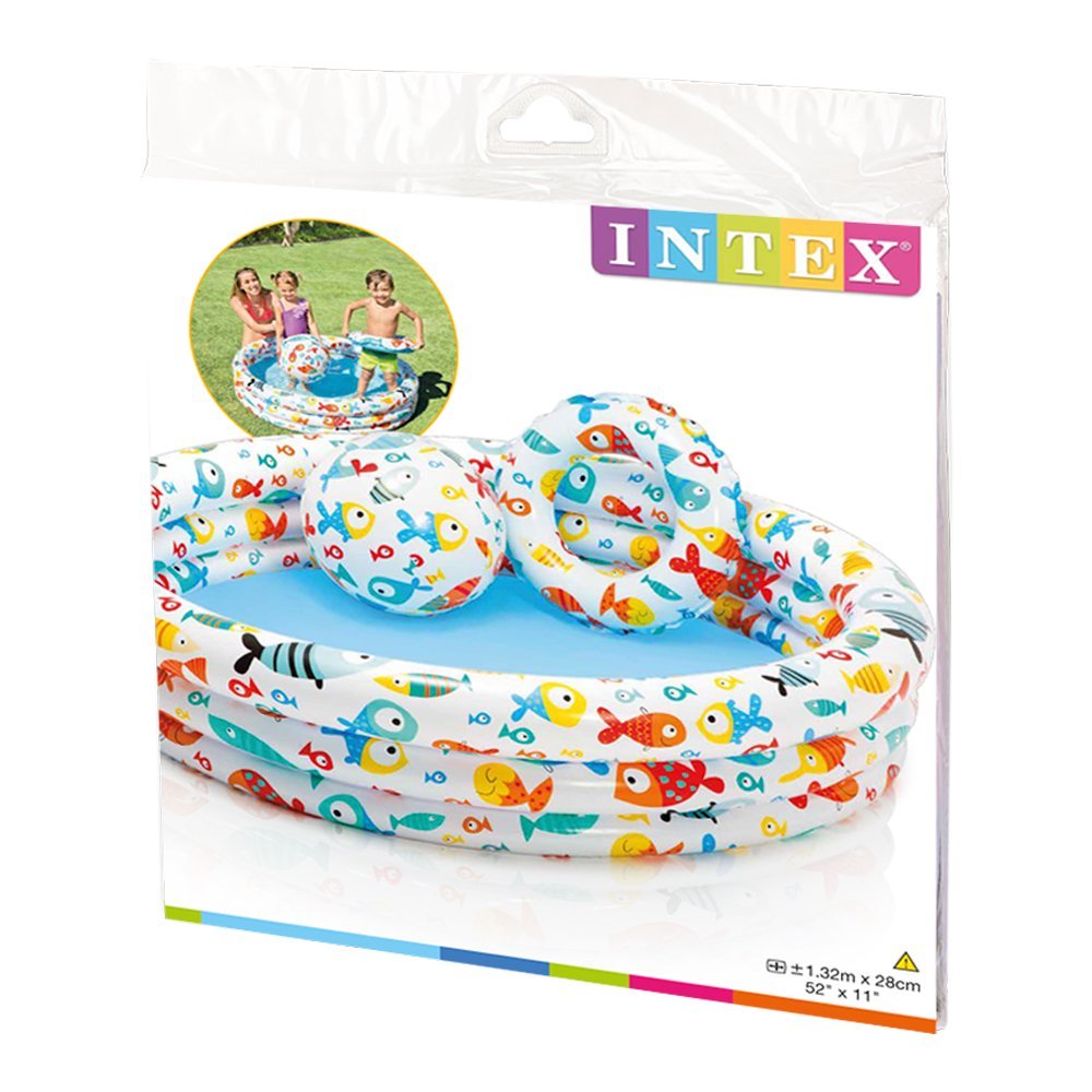 Fun Splash Kids Pools 2-Pack Inflatable Beach Playsets