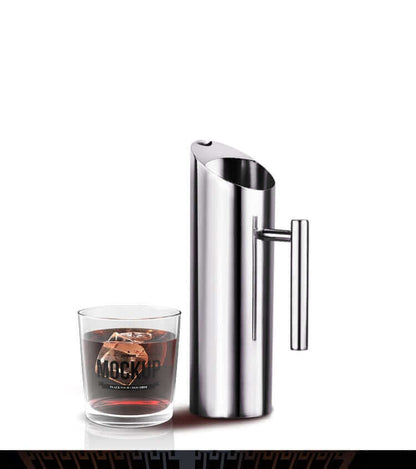 Modern Chrome Iced Water Pitchers