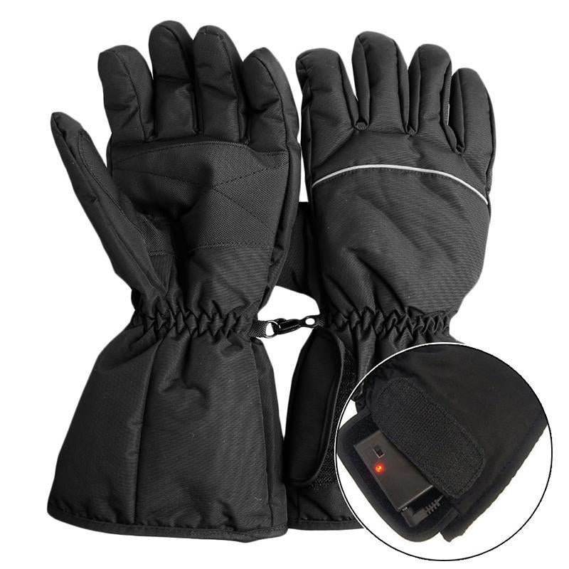 Warm Battery Heated Gloves for Winter Outdoor Use