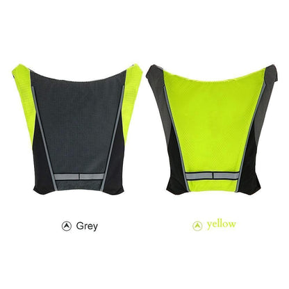 Visible LED Safety Vest for Cycling Outdoor Use