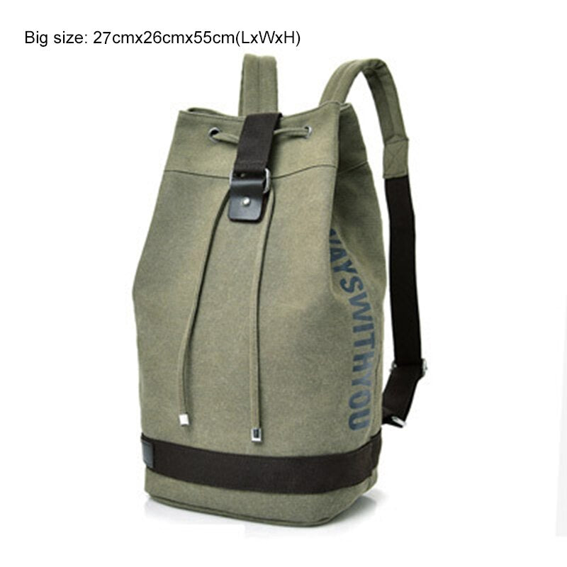 Traveler Canvas Tote Backpack Bag
