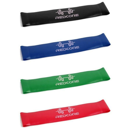 Premium 4pc Exercise Resistance Loop Bands Set