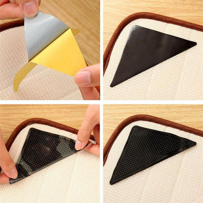 Premium 4 Piece Anti Slip Rug Underlay