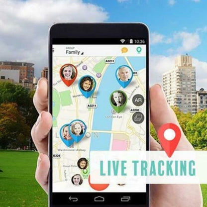 Compact GPS Locator for Kids Pets and Vehicles