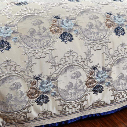 Luxury Cotton Silk Bedding with Elegant Designs