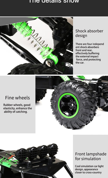 Powerful RC 4WD Monster Offroad Truck