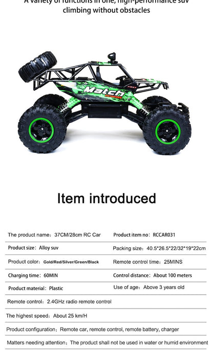 Powerful RC 4WD Monster Offroad Truck