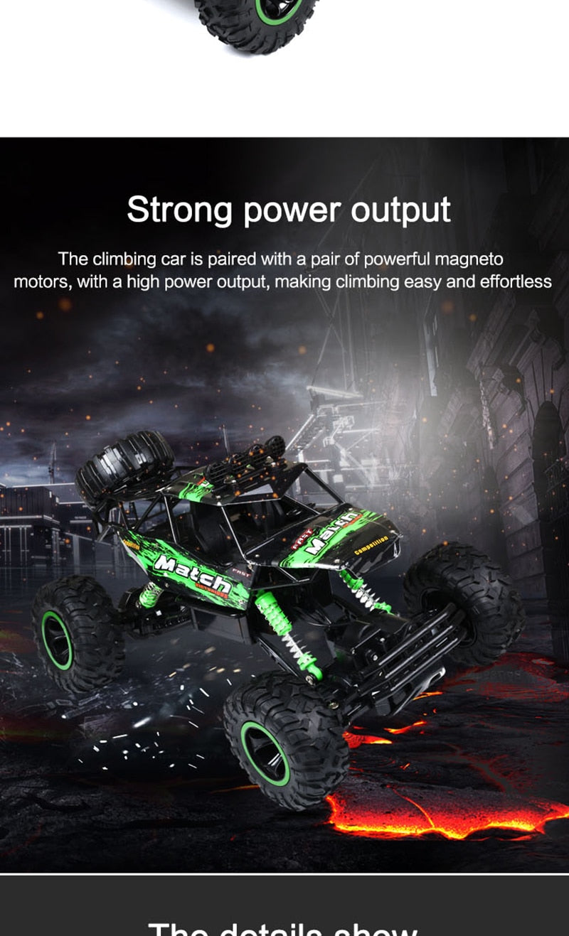 Powerful RC 4WD Monster Offroad Truck