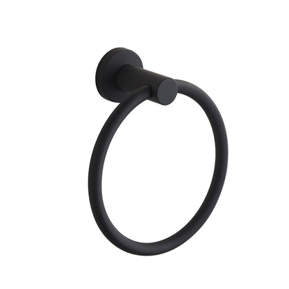 Chrome Round Bathroom Towel Holder - Fesara