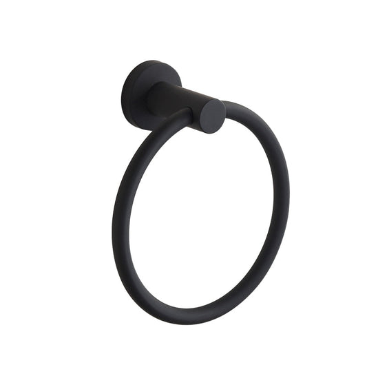 Chrome Round Bathroom Towel Holder - Fesara