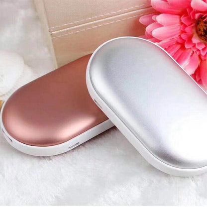 Portable Fast Hand Warmer Power Bank with USB-C