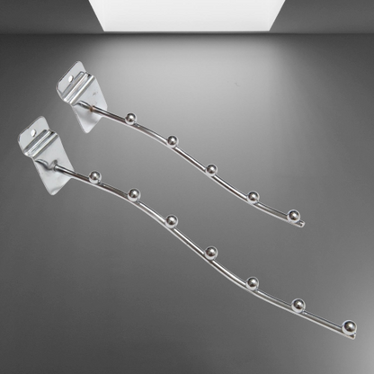 Fesara | 2pcs Foldable Wall Mount Storage Hooks