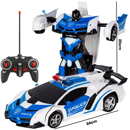 Fast 2 in 1 Remote Control Transforming Car Toy