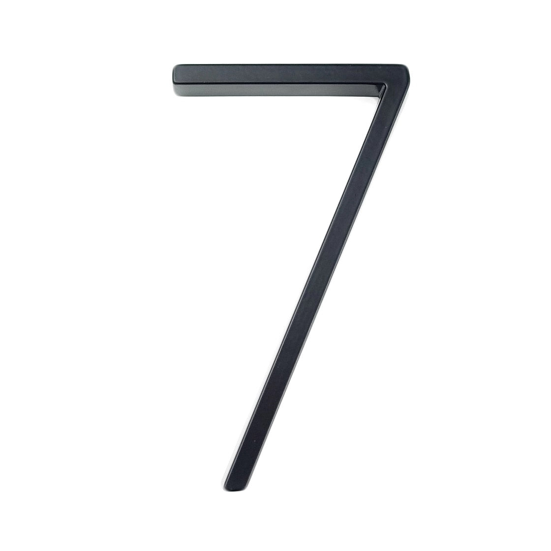 Big Silver Metal House Number Plate